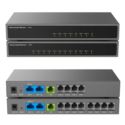 گیت وی گرنداستریم HT881 هشت پورت FXO گیت وی گرنداستریم HT881 هشت پورت FXO